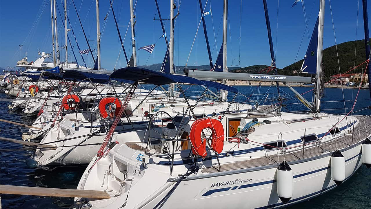 Sailing Holidays - Stern To Mooring in Greece