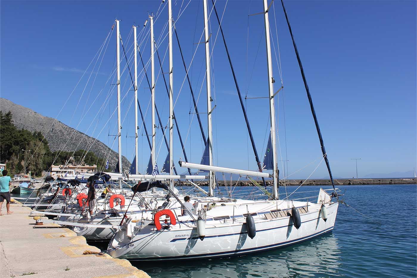 Seven yachts,